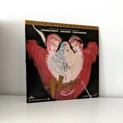 David Bowie 'The Hunger' NTSC Laserdisc Susan Sarandon Catherine Deneuve Rare - Image 1 of 2