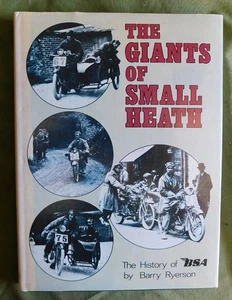 GIANTS OF SMALL HEATH VINTAGE BSA MOTORCYCLE BOOK 1910-73 ROCKET PRE & UNIT TWIN - Picture 1 of 5