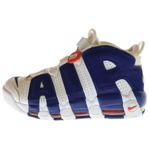 NIKE AIR MORE UPTEMPO 96 921948-101 HIGH-TOP SNEAKERS WHITE BLUE US11 29cm Used - Picture 1 of 7