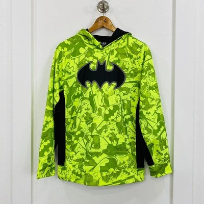 Sudadera con Capucha Batman Juvenil Talla 2XL (18) Amarillo Florente Manga Larga Foto 1 de 4