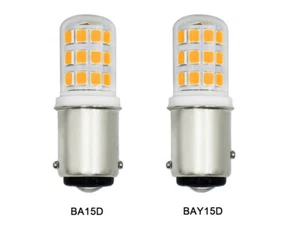 BAY15D/BA15D LED Light Marine lights Boat Bulb 33-2835 12V 3W Ceramics Lamp - Picture 1 of 8