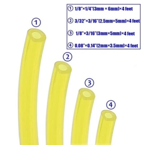 Fuel Line Hose Kit 4 Sizes Resistant to Oil and Gas Suitable for Small Engines - Picture 1 of 7