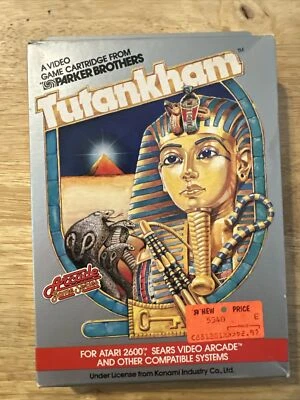 Atari 2600  Parker Brothers  1983 TUTANKHAM Arcade Game New And Sealed~Toys R Us - Image 1 of 4