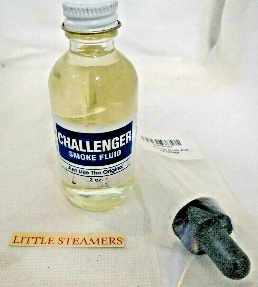 AMERICAN FLYER CHALLENGER SMOKE FLUID ''JUST LIKE ORIGINAL'' 2OZ. BOTTLE  - Image 1 of 1