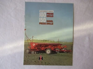 IH International 100 150 press drill shovel drills brochure - Picture 1 of 8