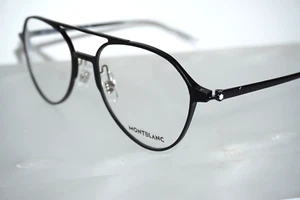 NUEVAS AUTÉNTICAS GAFAS MONT BLANC MB0195O 001 - Imagen 1 de 6