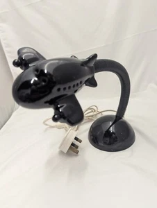 Vtg Dayton Hudson Airplane Desk Black Plane Kids Lamp Retro Gooseneck Art Deco - Picture 1 of 6