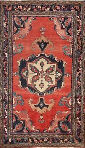 Geometric Medallion Traditional Oriental Area Rug Hand-knotted Wool Carpet 5x9 