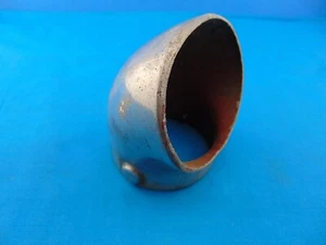 Vintage Cast Aluminum Carb Scoop Stromberg 97 Holley 94 Hot Rod Custom 2 5/8" ID - Picture 1 of 24