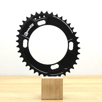 ROTOR QXL Ring - BCD 110x4- 38T - 11s - Inner Ring - Black - C01-017-23010-0 - Image 1 of 3