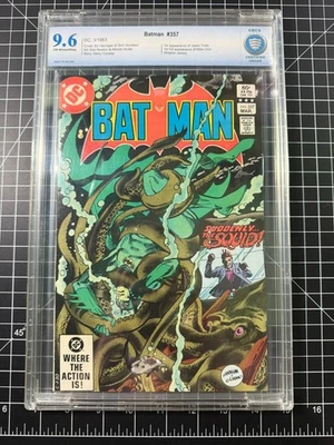 Batman #357: 1st Jason Todd/ Killer Croc - CBCS 9.6 - Image 1 of 3