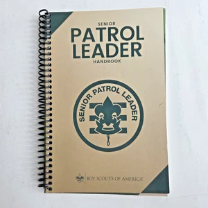 Boy Scouts BSA Senior Patrol Leader Handbook Spiral Bound Boy Scouts of America - Picture 1 of 8