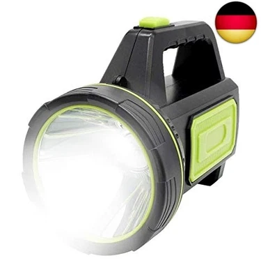 Xunata Superheller LED Handscheinwerfer 6000 Lumens Outdoor Led Taschenlampe