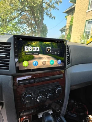 For Jeep Grand Cherokee 2004-07 Android 14 CarPlay Car Stereo GPS Radio FM 4+64G - image 1 of 4