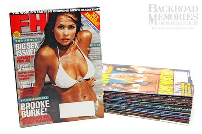 Lot of 2003 (Incomplete) "FHM" Mags and "100 Sexiest 2003" Supplement (10), EMAP Foto 1 de 4