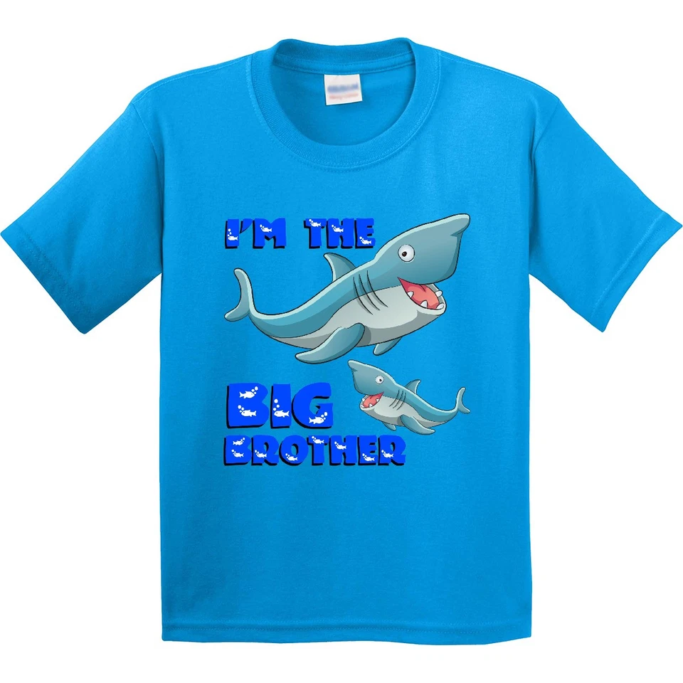 Inktastic I'm The Big Brother Tiburón Juvenil Camiseta Niños Niños Niño Preadolescente Foto 1 de 1
