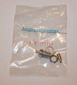 Amphenol 182317 Mini UHF Crimp Plug Jack RF Connector - Picture 1 of 1