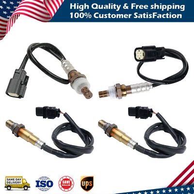Juego de 4 sensores de oxígeno delanteros + traseros para Ford Flex Taurus 2011-2015 3,5 L Turbo Foto 1 de 4