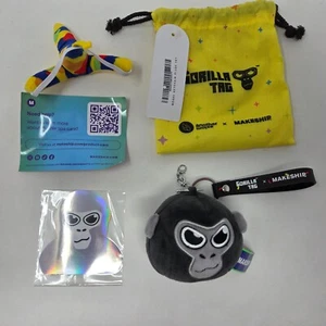 PORTACHIAVI UFFICIALE GORILLA TAG SCIMMIA PELUCHE MADESHIP SOLO 10.490 MADE NO CODE - Foto 1 di 7