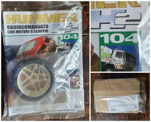 Fascicolo HUMMER H2 1:8 modello radiocomandato  HOBBY&WORK n104 auto fuoristrada - Foto 1 di 4
