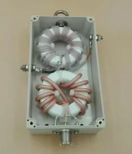 BALUN UNUN HI POWER 3KW 4:1 6:1 9:1 + RF CHOKE HF ANTENNA WINDOM LONGWIRE (RADIO - Zdjęcie 1 z 23