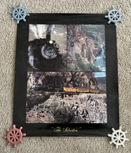 Durango & Silverton Narrow Gauge Railroad Train Poster 20” X 24” - Picture 1 of 3