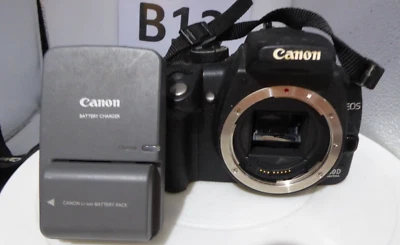 Canon EOS 350D 8MP Digital SLR Camera + Battery BODY ONLY genuine charger also - Image 1 of 4