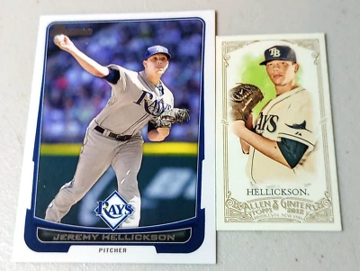 Jeremy Hellickson 2012 Topps Allen & Ginter Mini A&G espalda impresión corta Foto 1 de 4