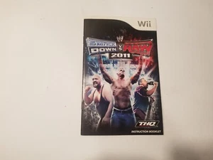 Manual Only - Smack Down Vs Raw 2011 (Nintendo WII) - Picture 1 of 1