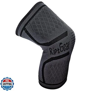 RiptGear Knee Compression Sleeve - Braces for Knee Pain - Compression for Art - Picture 1 of 5