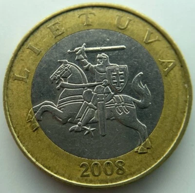 Lithuania 2 litai 2008 - Image 1 of 2