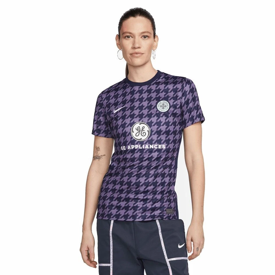 Nike Racing Louisville FC Stadium Soccer Jersey Purple FD1221 Women’s Small