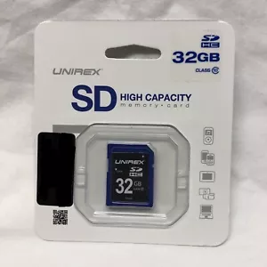 Unirex 32GB SDHC Card Secure Digital High Capacity Class10 SDH-325 FAST SHIP - Picture 1 of 2
