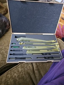 Mitutoyo 11-Piece  1"- 11"  Calibration Standards Outside Micrometers Missing - Picture 1 of 9