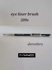 MAC *209s EYE LINER BRUSH* / Synthetic Fibre / Brush / NEW - Picture 1 of 5