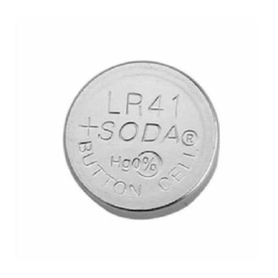 Pila alcalina orologi batteria bottone AG3 LR41 G3 192 GP92A 392 L376 1.5V 30mAh - Image 1 of 3