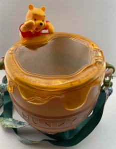 Tokyo Disney Resort Limited Winnie the Pooh Popcorn Bucket 2022 Used Japan honey - Picture 1 of 5