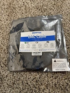 For Cisco QSFP-100G-CU0.5M 100G QSFP28 DAC Cable 100GBASE-CR4 Copper Passive - Zdjęcie 1 z 3