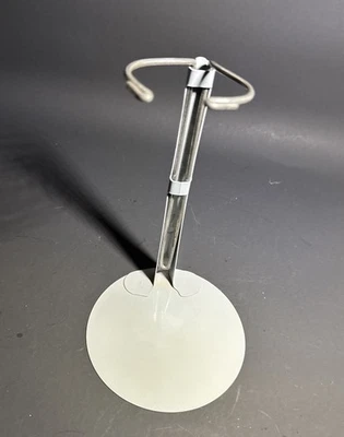 Soporte ajustable de metal gris Kaiser Chicago vintage años 70 7-1/2 a 12-1/2 Foto 1 de 4