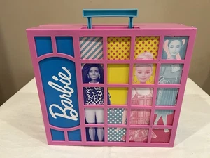Barbie 2019 Mattel Rosa Plegable Dream Closet Armario Armario Estuche de Transporte Usado en Excelente Condición - Imagen 1 de 14