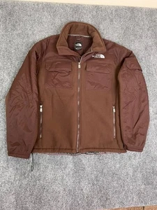 Vintage The North Face Salinas Jacket Heavyweight Fleece Brown Mens Large Denali - Picture 1 of 12