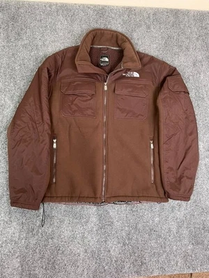 Vintage The North Face Salinas Jacket Heavyweight Fleece Brown Mens Large Denali - Image 1 of 4