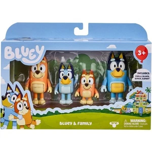 Bluey Family Figurines 4 Pack From Moose Toys - Picture 1 of 3