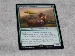 MTG Diligent Zookeeper x1 Rare Avatar: The Last Airbender NM Low S&H - Picture 1 of 1