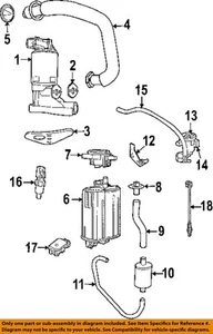 Componentes de emisión de álamo CHRYSLER OEM 05-07 - Sensor de oxígeno ft 56028998AB - Imagen 1 de 1