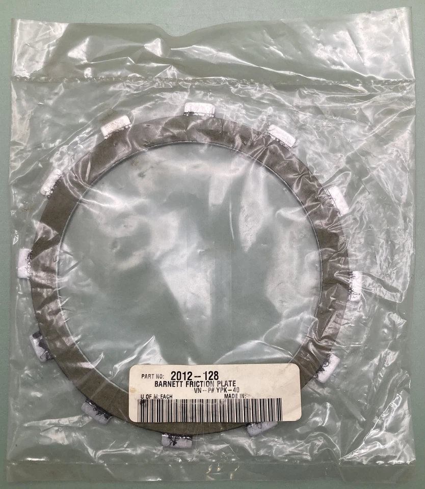 New Genuine Barnett 2012-128 Friction Plate - Изображение 1 из 1