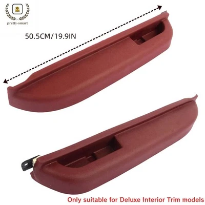 2X Apoyabrazos de puerta delantera derecha roja apto para Chevrolet GMC 1990-94 C/K 1500 2500 3500 Foto 1 de 4