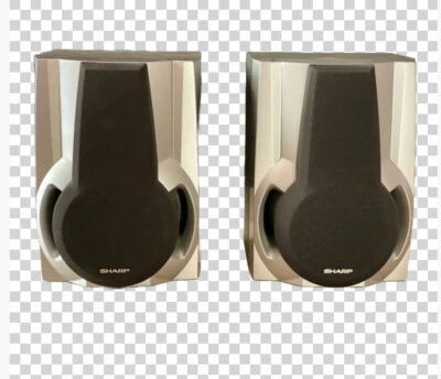 Coppia di Casse Altoparlanti SHARP 120W per cassa - Immagine 1 di 2