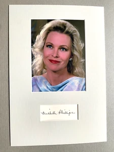 MICHELLE PHILLIPS original signed Briefkarte/Passepartout 20x30 Autogramm - Bild 1 von 2