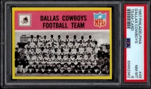 Tarjeta del equipo PSA 8 - 1967 Philadelphia # 49 Dallas Cowboys - Imagen 1 de 2